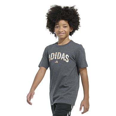 Boys 8-20 adidas Tiger Camo Stack Heather Tee