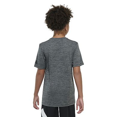 Boys 8-20 adidas Melange Lineage Digital Blur Graphic Tee in Regular & Husky