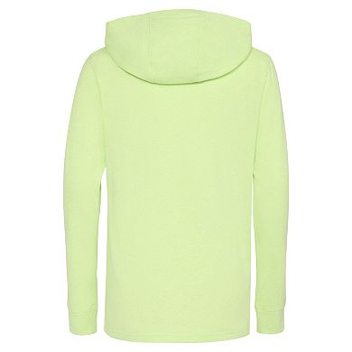 Boys 8-20 adidas Hooded Heat Map Long Sleeve Heather Tee