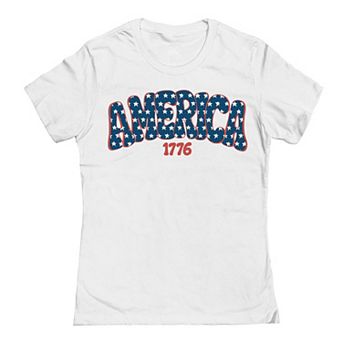 Junior's America 1776 Patriotic Graphic Tee