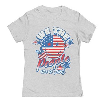 Junior's We The People Patriotic Graphic Tee