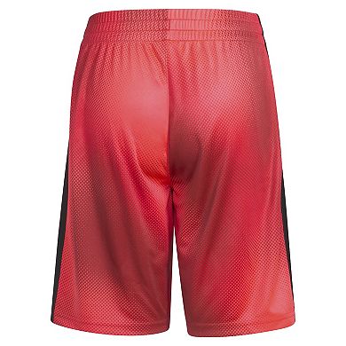 Boys 8-20 adidas Allover Print Motion Gradient 3S Shorts