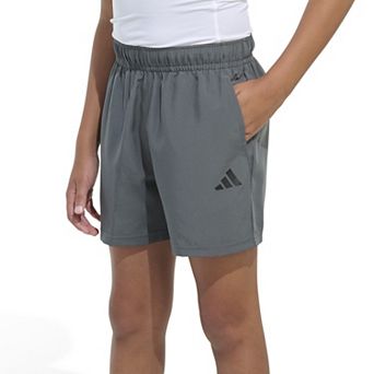 Boys 8-20 adidas Essentials Small Logo Woven Shorts in Regular & Husky