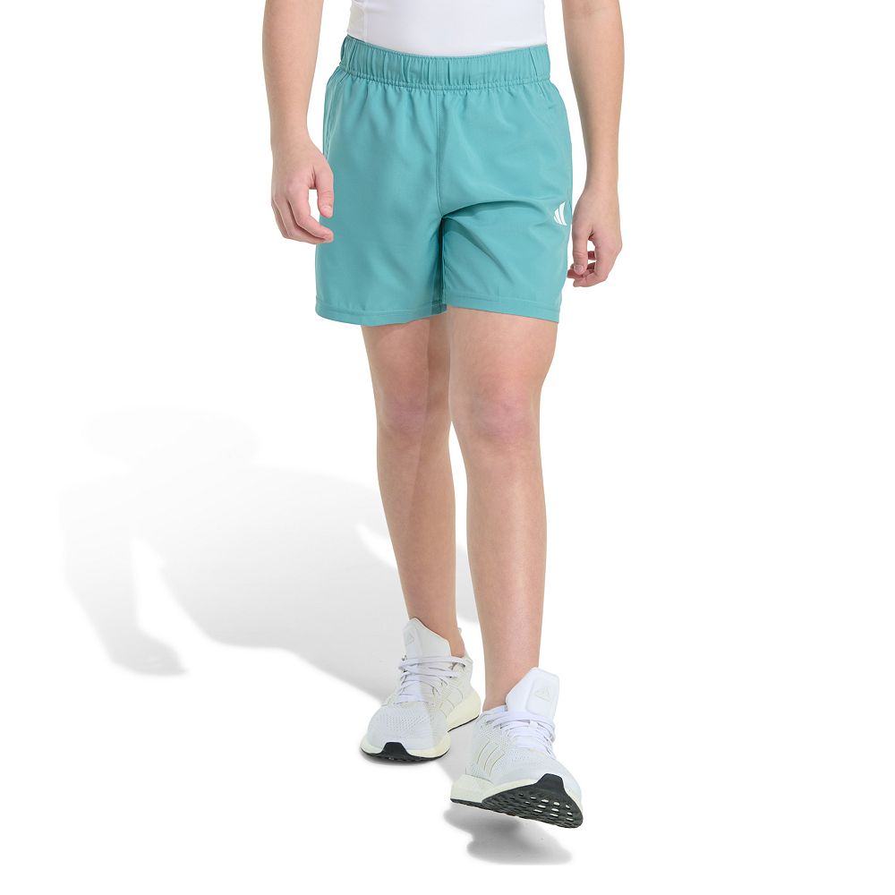 正規品　 Arrival & Icon Shorts Boys 8-20 adidas Essentials Small Logo Woven Shorts in Regular & Husky