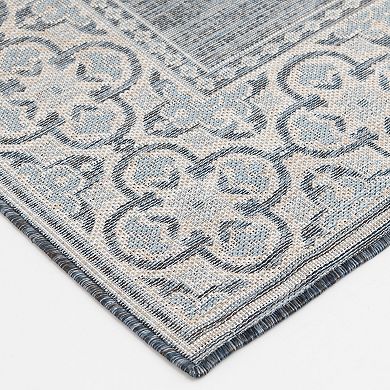 Loomaknoti Mykonos Mosaic Bordered Area Rug