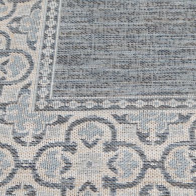 Loomaknoti Mykonos Mosaic Bordered Area Rug