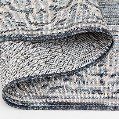 Loomaknoti Mykonos Mosaic Bordered Area Rug