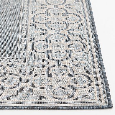 Loomaknoti Mykonos Mosaic Bordered Area Rug