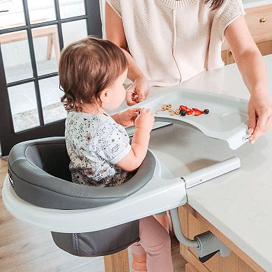 Chicco FastLock 360 Hook-On Chair - Charcoal