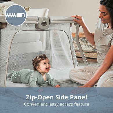 Chicco Alfa Lite Lightweight Travel Playard - Dove