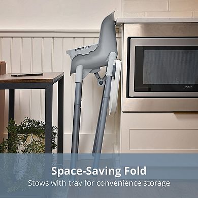 Chicco Zest 4-in-1 Folding High Chair - Capri