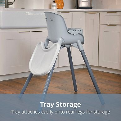 Chicco Zest 4-in-1 Folding High Chair - Capri