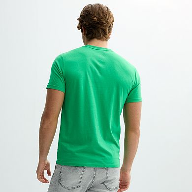 Men's Dr. Seuss How The Grinch Stole Christmas Oversized Short Sleeve Graphic Tee