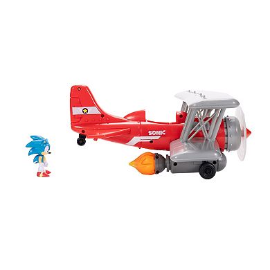 Sonic 2.5" Biplane Playset