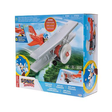 Sonic 2.5" Biplane Playset