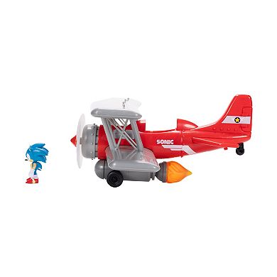 Sonic 2.5" Biplane Playset