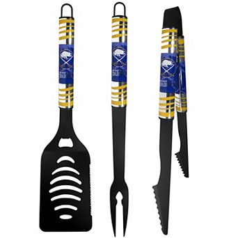 Buffalo Sabres 3 pc Steel Tailgater BBQ Utensils Set