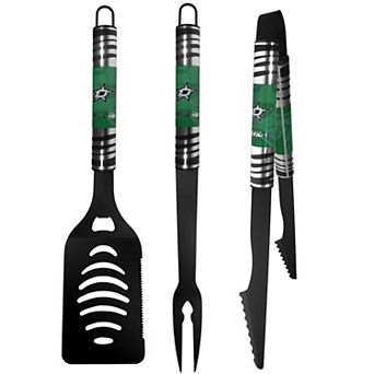 Dallas Stars 3 pc Steel Tailgater BBQ Utensils Set