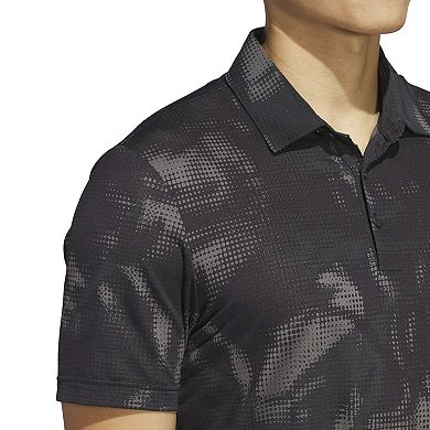 Men's adidas Ultimate365 Printed Mesh Golf Polo Shirt