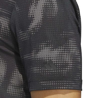 Men's adidas Ultimate365 Printed Mesh Golf Polo Shirt