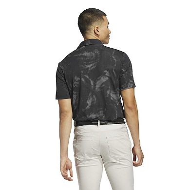 Men's adidas Ultimate365 Printed Mesh Golf Polo Shirt