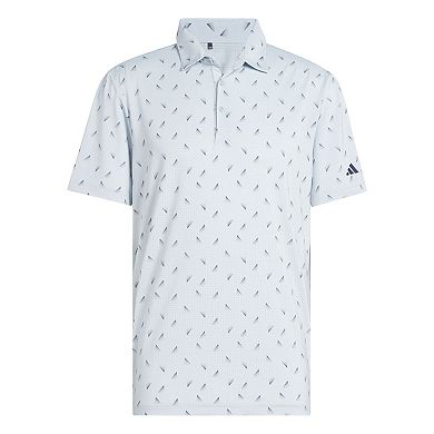 Men's adidas Ultimate365 Printed Mesh Golf Polo Shirt