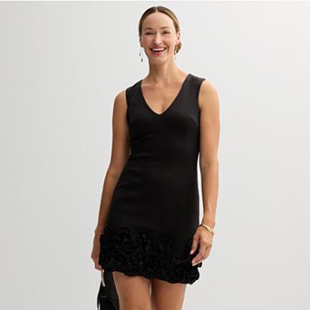 Women's Donna Ricco Sleeveless Mini Dress