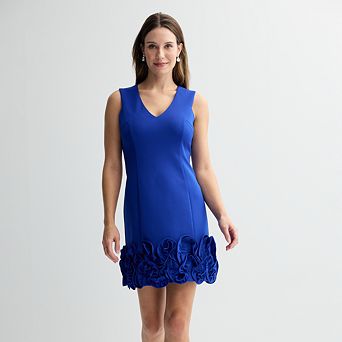 Women's Donna Ricco Sleeveless Mini Dress