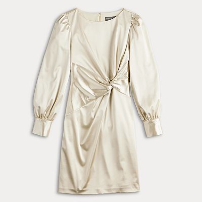 chinese dress ladies Amazon.com: Donna Morgan Women's Dresses Long Sleeve V-Neck Mini Dress -  Beaded Trim Fitted Waist main image 1