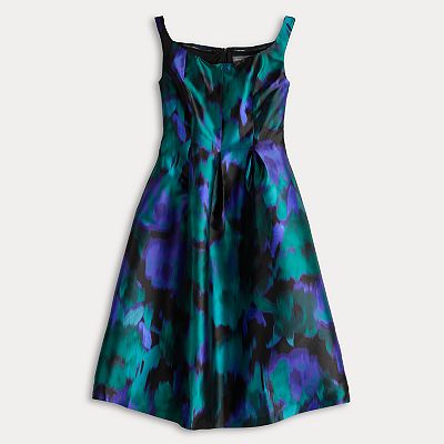 knee length dresses for ladies DONNA RICCO main image 0