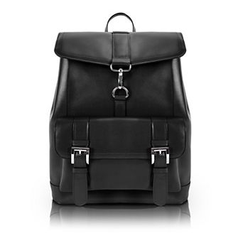 McKleinUSA Hagen 15-inch Leather Laptop Backpack