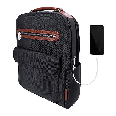McKleinUSA Logan 17-Inch Dual-Compartment Travel Backpack