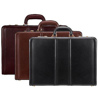 McKleinUSA Daley 18-inch Leather Attache Briefcase