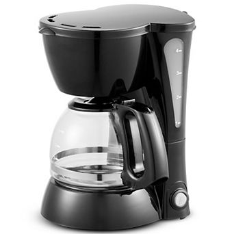 Elite Cuisine 4 cup Brew & Drip Coffee Maker with Pause & Serve