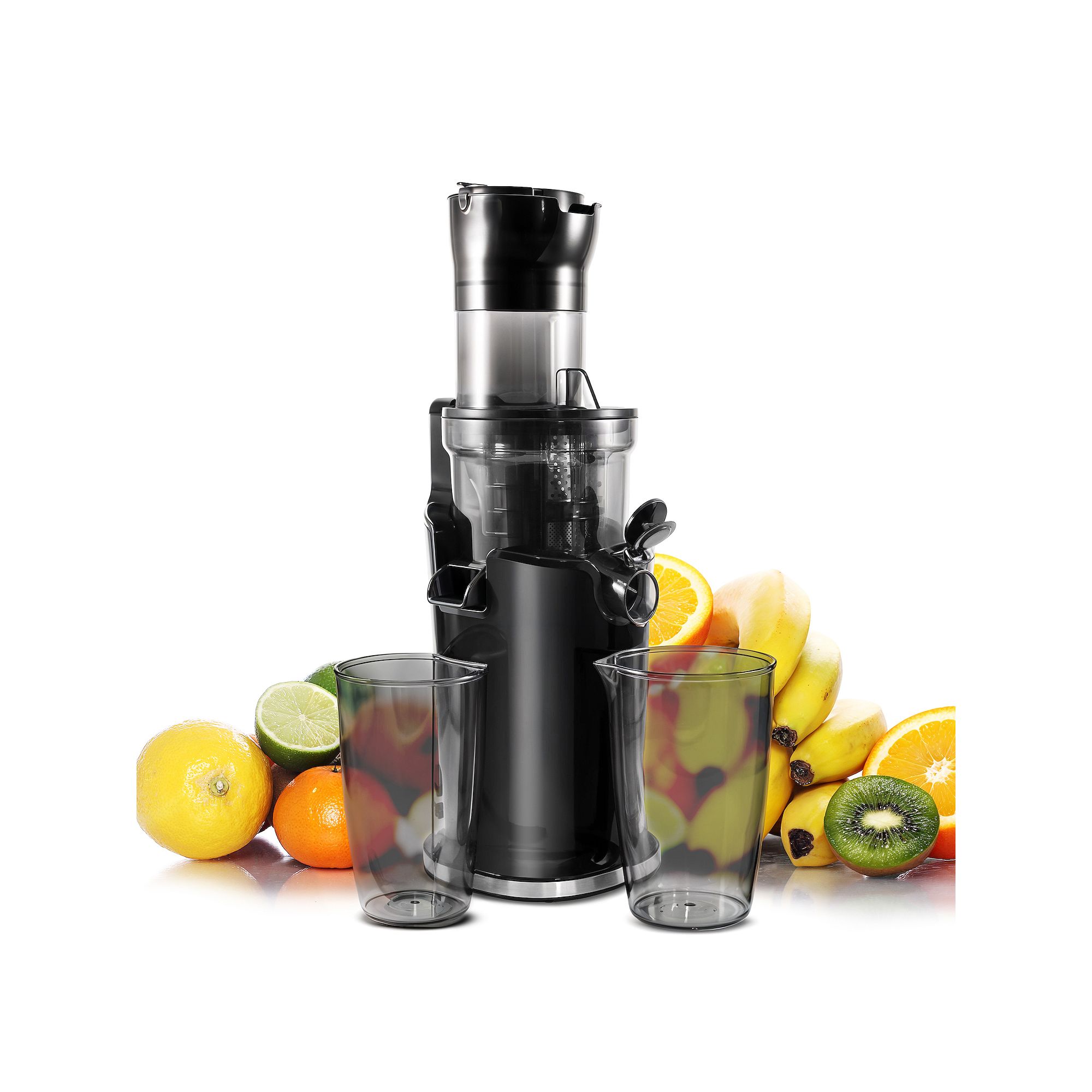 Elite Cuisine Big Mouth Whole Fruit 3 Masticating Cold Press Slow Juice 