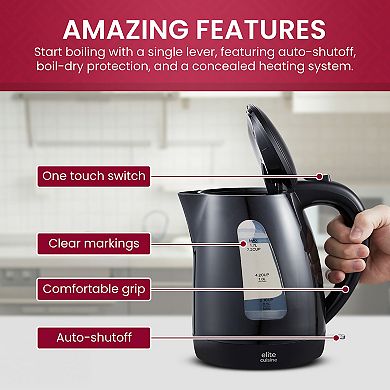 Elite Cuisine 1.8-qt. Electric Water Kettle