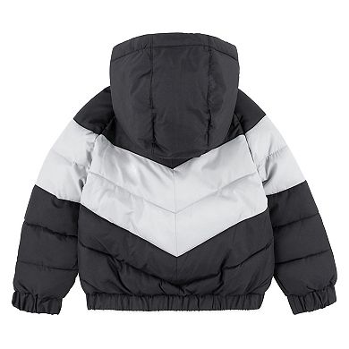 Toddlers Nike Hooded Chevron Midweight Water Resistant Jacket