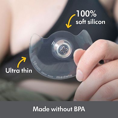 Medela Contact Nipple Shields for Breastfeeding 2-Pack with Case