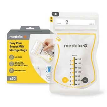 Medela Easy Pour Disposable Breast Milk Storage Bags 100 ct
