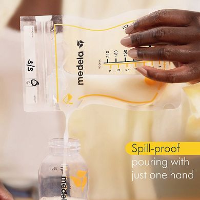 Medela Easy Pour Disposable Breast Milk Storage Bags 100ct