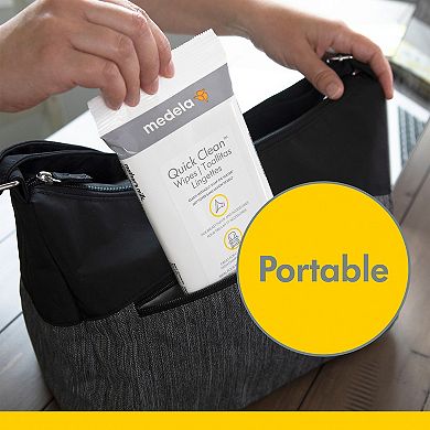 Medela Quick Clean Breast Pump & Accessory Wipes 30ct