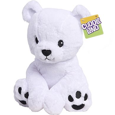Just Play Cuddle Land Plush Polar Bear