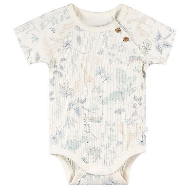 Baby Boy Just Born® 3-Pack Short Sleeve Bodysuits