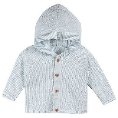 Baby Boys Just Born® 2-pc. Knit Hooded Sweater & Pants Set