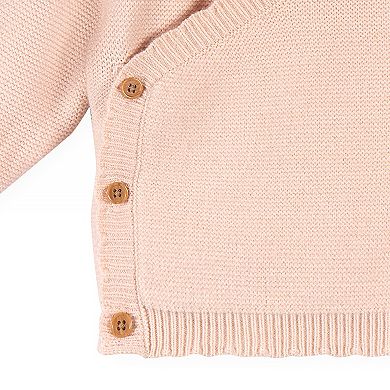 Baby Girls Just Born® 2-pc. Knit Sweater & Bottoms Set