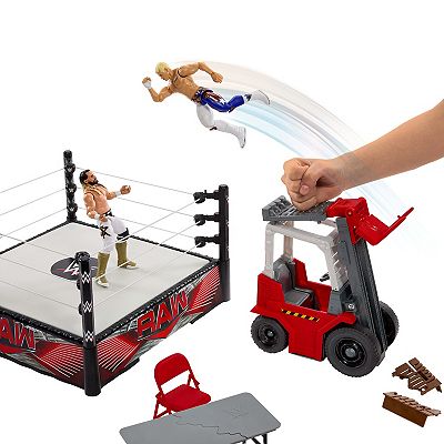 WWE Playset Wrekkin' RAW Brawl Kohl's Exclusive