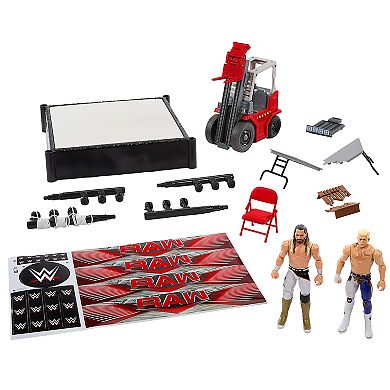 WWE Playset Wrekkin' RAW Brawl Kohl's Exclusive