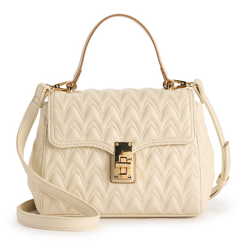 Nicole Miller Top Handle Crossbody Bag