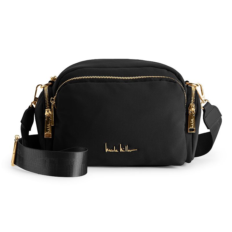 Nicole Miller Side Pocket Camera Bag, Black