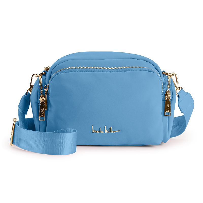 Nicole Miller Side Pocket Camera Bag, Blue